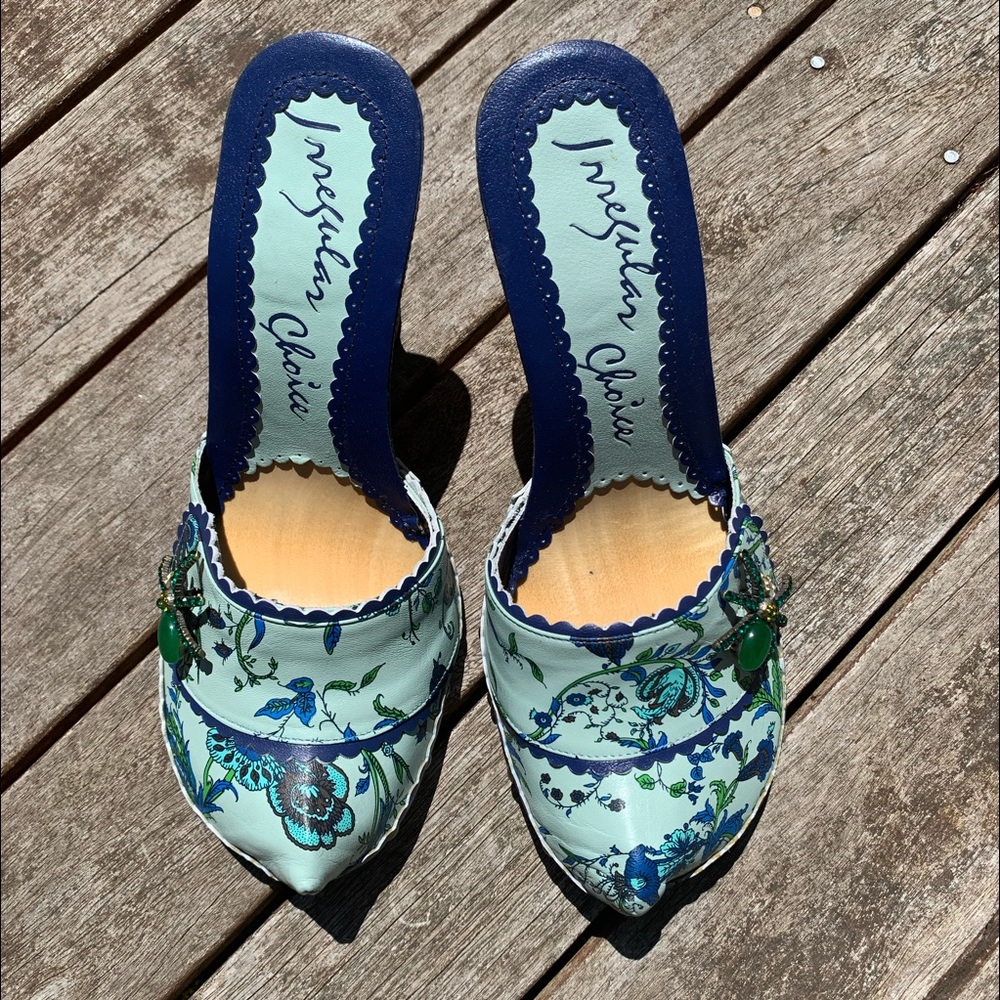 Irregular choice 40 1/2 wedge rhinestone spider